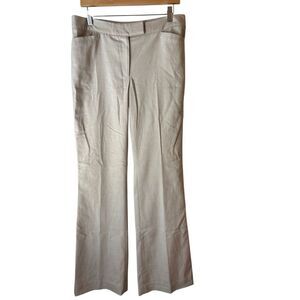 WHBM the Slim Flare Trouser Dress Pants sz 8 career preppy office